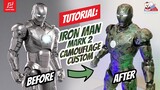 TUTORIAL: HOW TO PAINT CAMOUFLAGE ON ZD TOYS IRON MAN MARK 2 ACTION FIGURE