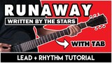 Runaway - Written By The Stars Guitar Tutorial (WITH TAB)