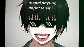 modal payung dapat tenshi mau heran tapi MC🗿