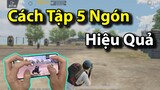 PUBG Mobile | Phương Pháp Tập Chơi 5 Ngón Hiệu Quả