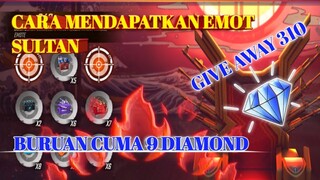 Trik Terbaru Cara Mendapatkan Emot Sultan Auto spinn Garena Bercanda