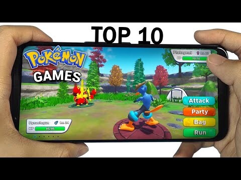 Top 10 New Pokémon Games for Android 2023
