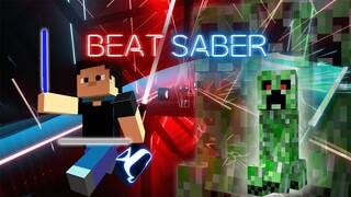 Beat Saber - Revenge - DJ Got Us Fallin In Love Minecraft Parody - CaptainSparklez ft. TryHardNinja