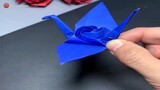 Easy paper crane craft