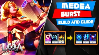 Medea Burst Damage Build And Guide - Legend Of Ace (LOA)