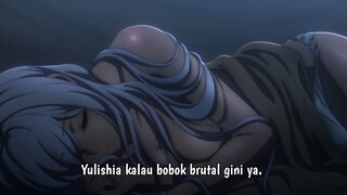 Waduh Yulishia-chan kalau bobok sangat brutal gini wak 🥵🔥