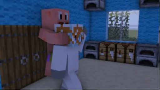 hey spongebob minecraft animation