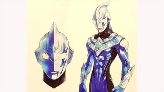 New Generation Ultraman Design Drawing Abandoned