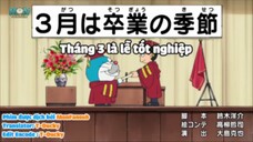 Doraemon: Tháng 3 là lễ tốt nghiệp & Tàu ngầm giấy với giá 200 yên!![Vietsub]