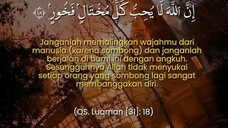 JANGANLAH ANGKUH DAN SOMBONG