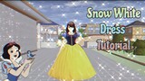 SNOW WHITE DRESS TUTORIAL || Sakura School Simulator ||Tutorial #9 ||Gweyc Gaming
