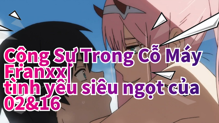 Cộng Sự Trong Cỗ Máy Franxx|【All-Stars】Cẩn thận nha: tình yêu siêu ngọt của 02&16