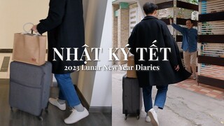 NHẬT KÝ TẾT 2023 | Về nhà ăn Tết, tất bật những ngày cuối năm, gặp gỡ YouTuber Nhật