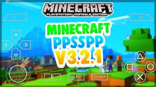 Minecraft in PPSSPP v3.2.1 | Minecraft PSP Edition Latest Version | 5mb Only!