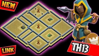 NEW TH13 WAR & CWL BASE WITH LINK | NEW TH13 FARMING BASE | CLASH OF CLANS