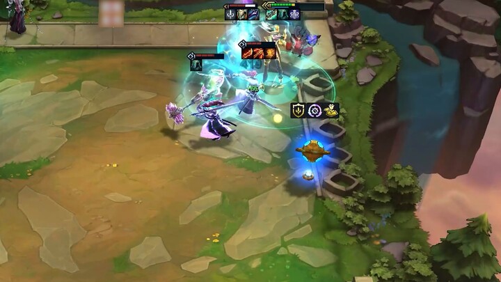 Samsung Akali, super cool 1v9!