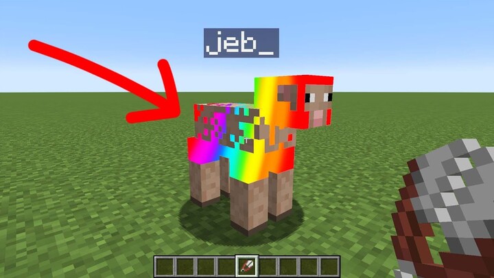 what if you shear a jeb_ sheep?