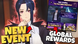 FREE $150 GLOBAL REWARDS, NEW EVENT TILL GLOBAL LAUNCH & NEW GAMEMODES - Solo Leveling Arise