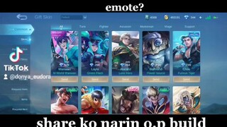 mobile legends skin / emote give away? follow me on tiktok @donya_eudora