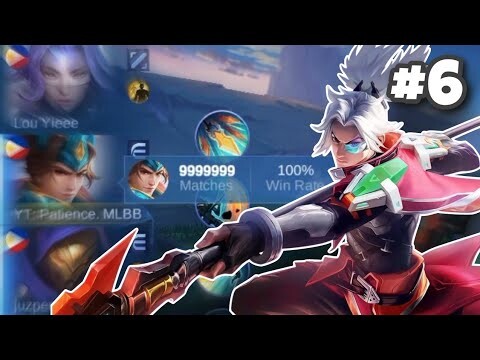 Fake winrate prank with Zilong | 5 Minutes Gameplay | Patience MLBB