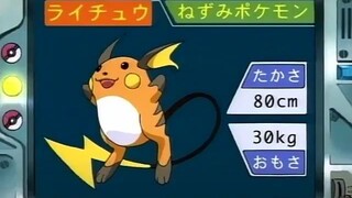 オーキド博士のポケモン講座(ライチュウ)