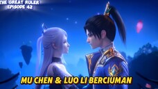 Mu Chen & Luo Li berciuman 🥰😱 Luo Li Kawatir Mu Chen Memaksakan Dirinya