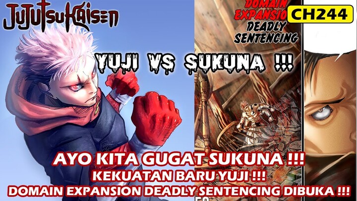 YUJI VS SUKUNA !!! DOMAIN HIGURUMA DIBUKA !!! PEMBAHASAN JUJUTSU KAISEN