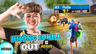 Free Fire l Thử Thách Không Được Booyah! 10kill Sẽ Out Khỏi Quân Đoàn Heavy  | HEAVY PHÚ ĐẠI