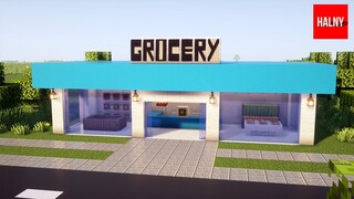 How to build a grocery store in minecraft (no mods)