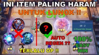 ITEM RAHASIA INI TERLALU OP BUAT LUNOX !! GAME JADI TERASA EASY WIN !! MAGIC CHESS MOBILE LEGENDS