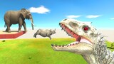 Jump Over Indominus Rex - Animal Revolt Battle Simulator