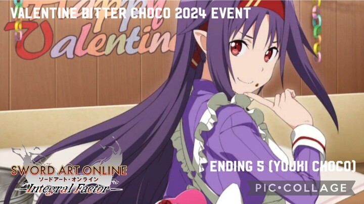 Sword Art Online Integral Factor: Valentine Bitter Choco 2024 Event Ending 5 (Yuuki Choco)