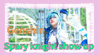 Spary knight show up