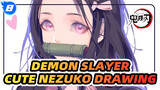 Cute Nezuko's Here | Drawing Process | Demon Slayer_8