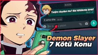 Demon Slayer Beğenmediğim 7 Konu - Demon Slayer Eleştiri - Kimetsu no Yaiba Türkçe
