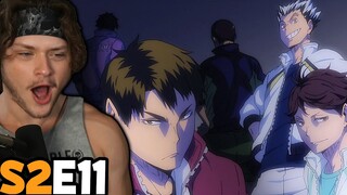 THE SPRING TOURNAMENT! || "Above " || Haikyu!! Season 2 Episode 11 REACTION