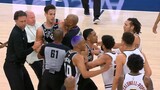 Zach Collins chases after Michael Porter Jr to fight after MPJ dunked on him - both ejected