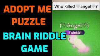 WHO KILLED THE UNICORN ADOPT ME TIK TOK 5 #SHORTS (WHO IS THE KILLER GAME DETECTIVE RIDDLE)