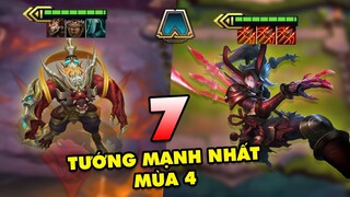 TOP 7 vị tướng mạnh nhất trong Đấu Trường Chân Lý mùa 4 - Định Mệnh | TFT Set 4