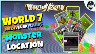 World 7 Monster Location | World Zero | ROBLOX