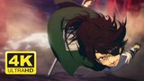 Hange's Sacrifice | Attack on Titan Season 4 Part 3 [4K UHD]