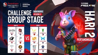 Group B vs Group C | Free Fire | SPS Mobile Challenge Group Stage S3 | Hari 2 Match 2
