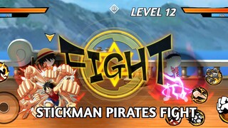 makin sulit di level 12 '` | STICKMAN PIRATES FIGHT