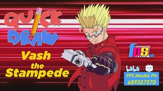 Quick Draw Vash the Stampede Trigun Timelapse