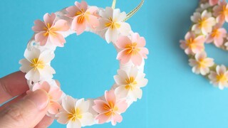 Kerajinan Tangan|Tutorial|Membuat Bumban Bunga Sakura