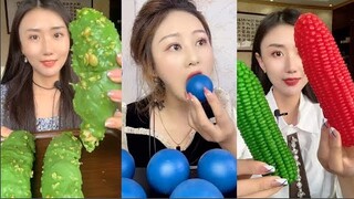 [ASMR] THÁNH ĂN ĐÁ| Ăn Đá lạnh, chocola đông lạnh đa màu sắc| Ice Eating MUKBANG SATİSFYİNG#279