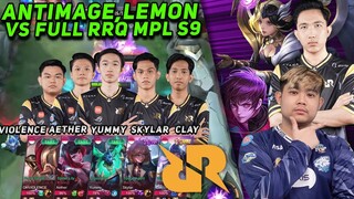 @RRQ Lemon DAN ANTIMAGE KTMU FULL RRQ MPL S9 - BEATRIX SKYLAR NGERI COK !!!