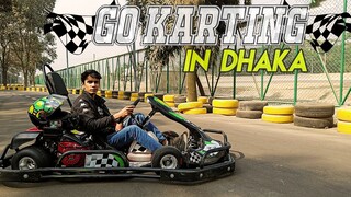 Gokart courtside I Biggest Race Track In Bangladesh I Thunder Vlog | Auto Rebellion