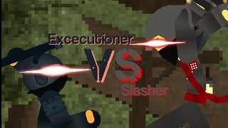 Executioner Close Quarter Combat With Slasher - TDS Fighting