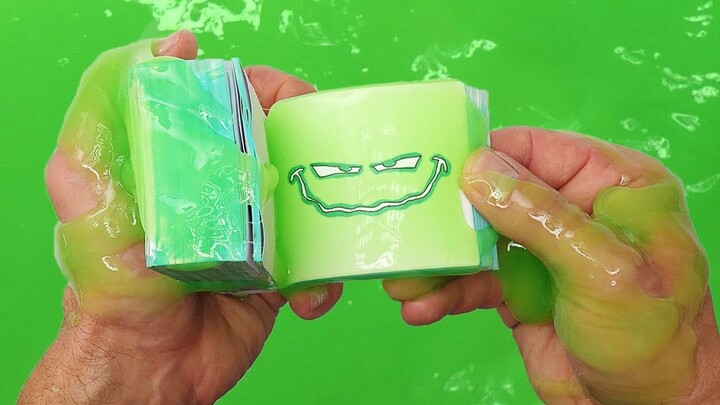 Cara membuat slime flip book (efek *san slime dinamis)